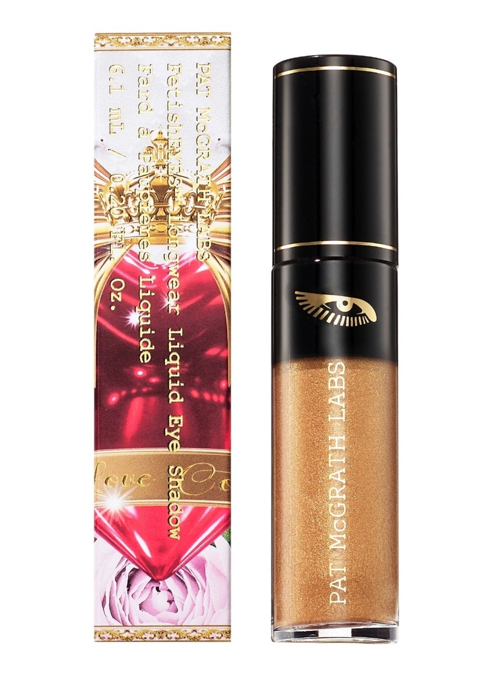 Pat McGrath Labs FetishEYES Longwear Liquid Eye Shadow Bronze Bijoux Luxury NIB